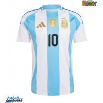 Argentina Lionel Messi #10 Hjemmedrakt Copa America 2024 Kortermet